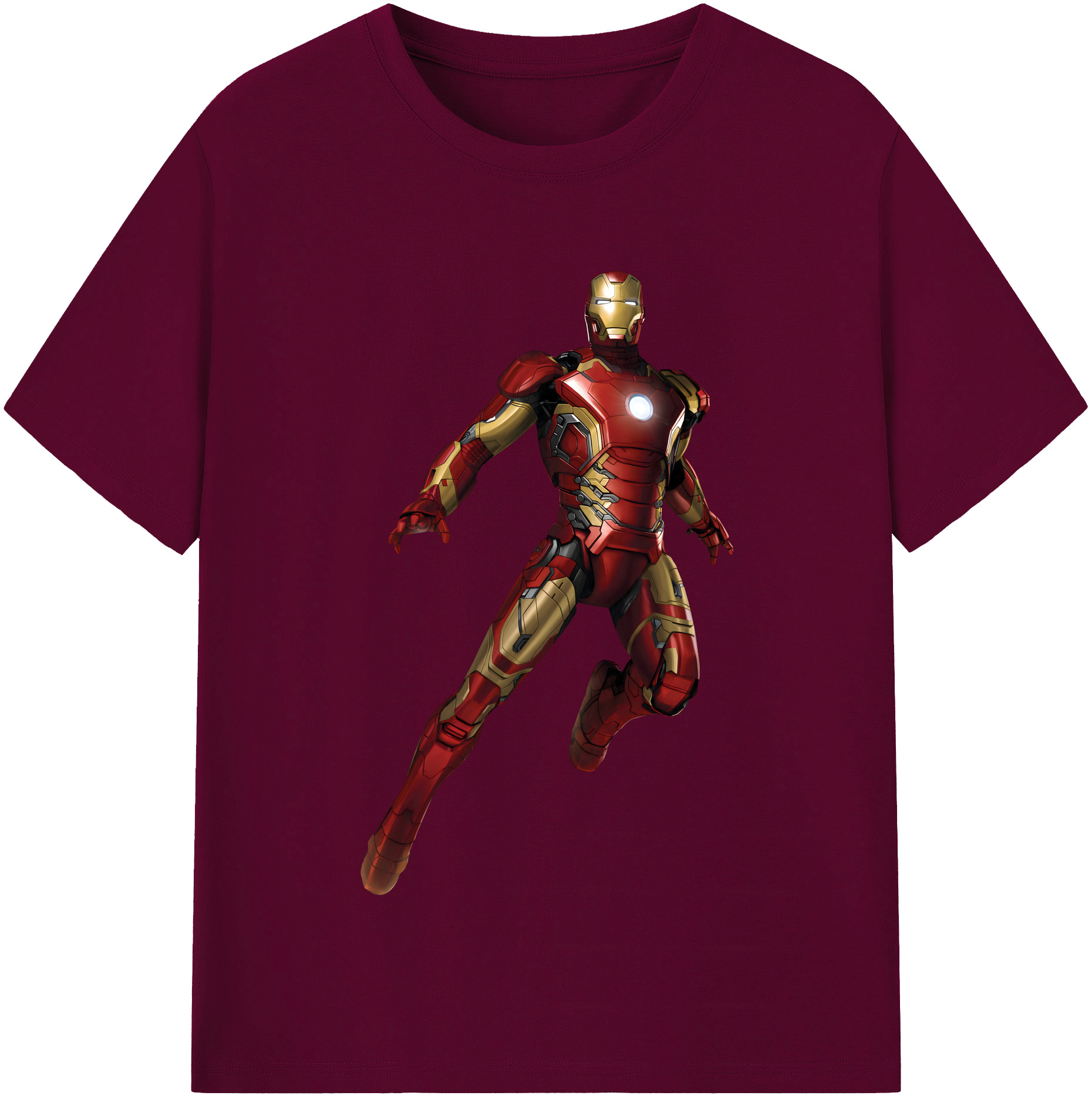 （画像用） アベンジャーズ The Avengers レディースカジュアルプリントTシャツ（綿100％）